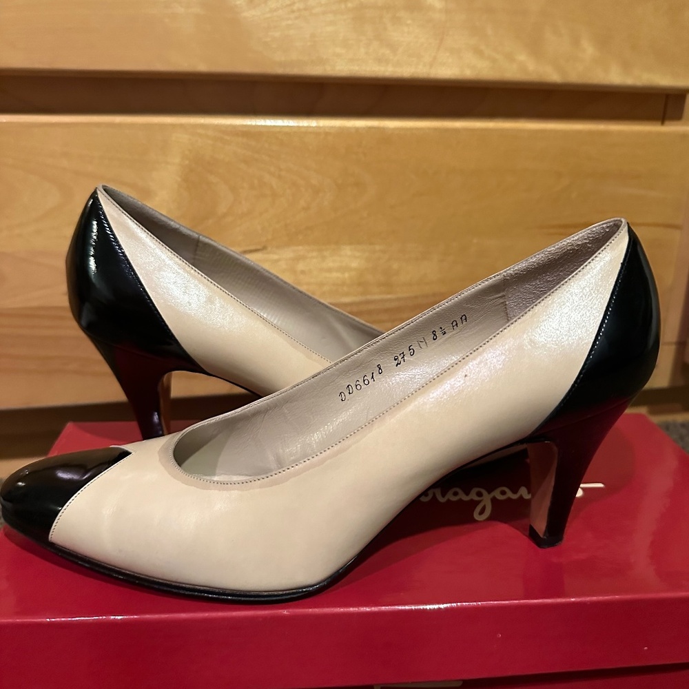 Salvatore Ferragamo Patent Leather Pumps